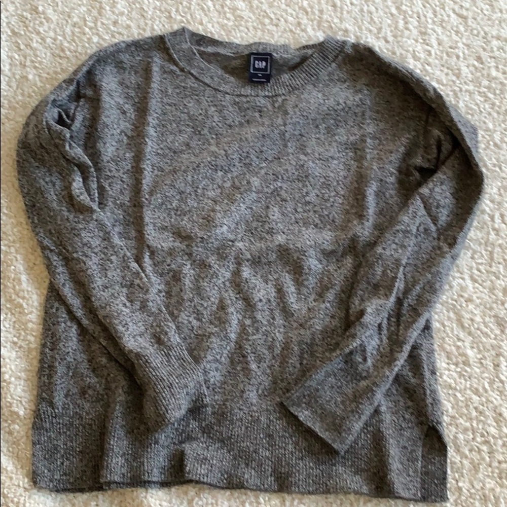 GAP Grey Knit Pullover Sweater